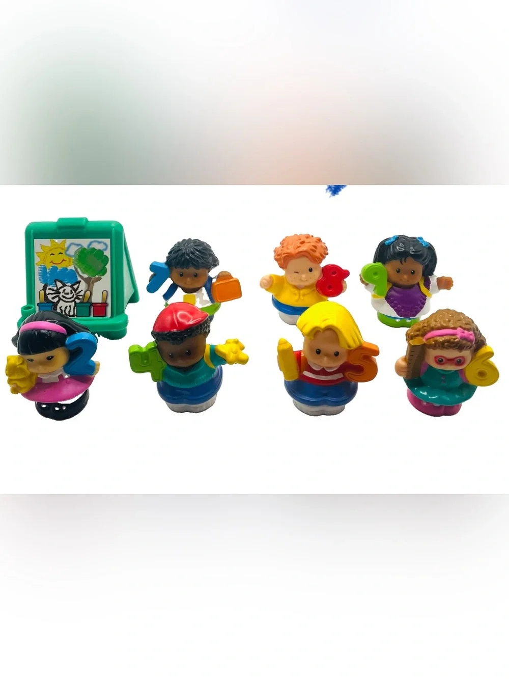 Vintage Fisher Price Little People Time To Learn Preschool Sound Tested Working